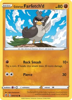 Galarian Farfetch'd (Rebel Clash 94/192)