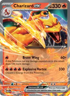 Charizard ex (151 006/165)