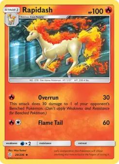 Rapidash (Cosmic Eclipse 24/236)