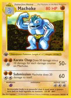 Machoke (Base Set 34/102)