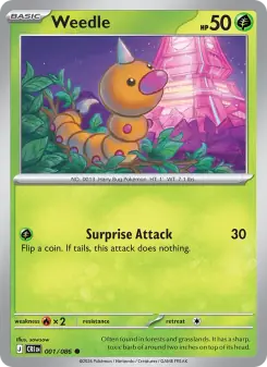Weedle (Chaos Rising 001/86)
