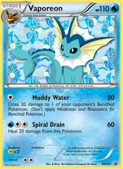 Vaporeon (BW Black Star Promos BW89)
