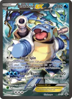 Blastoise EX (XY Black Star Promos XY122)