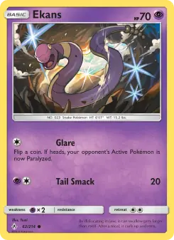 Ekans (Unbroken Bonds 62/214)