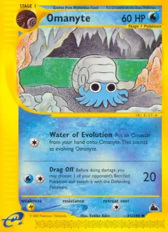 Omanyte (Skyridge 41/144)