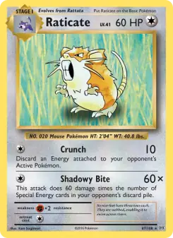 Raticate (Evolutions 67/108)