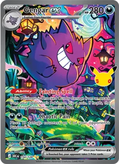 Gengar ex (30th Celebration 154/128)