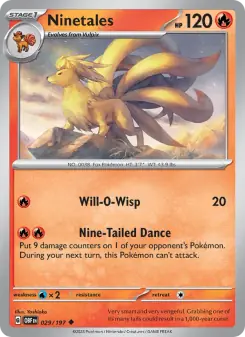 Ninetales (Obsidian Flames 029/197)