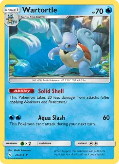 Wartortle (Unbroken Bonds 34/214)