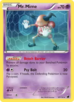Mr. Mime (Plasma Freeze 47/116)