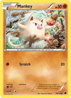 Mankey (Plasma Freeze 59/116)