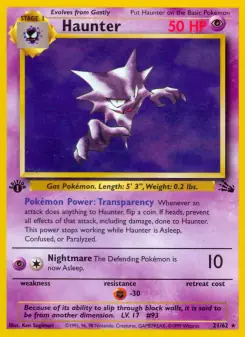 Haunter (Fossil 21/62)