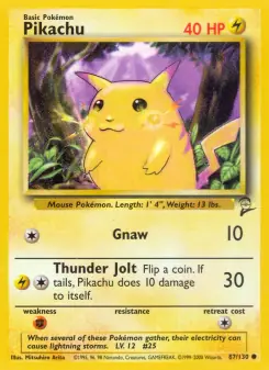 Pikachu (Base Set 2 87/130)