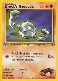 Brock's Geodude (Gym Challenge 68/132)