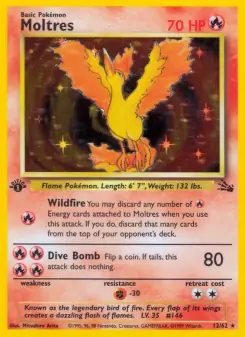 Moltres (Fossil 12/62)