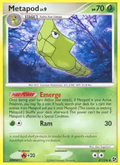 Metapod (Great Encounters 47/106)