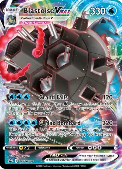 Blastoise VMAX (SWSH Black Star Promos SWSH103)