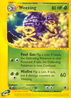 Weezing (Expedition Base Set 70/165)