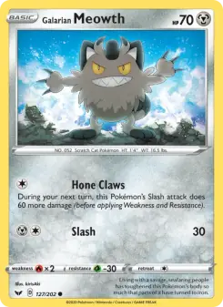 Galarian Meowth (Sword & Shield 127/202)