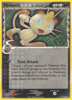 Meowth δ (POP Series 5 11/17)