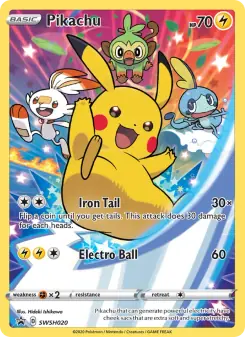 Pikachu (SWSH Black Star Promos SWSH020)
