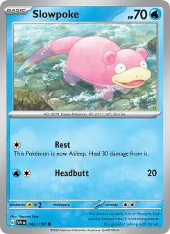 Slowpoke (Scarlet & Violet 042/198)