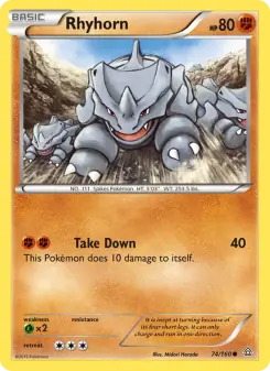 Rhyhorn (Primal Clash 74/160)