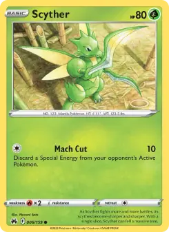 Scyther (Crown Zenith 006/159)