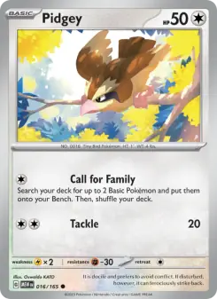 Pidgey (151 016/165)
