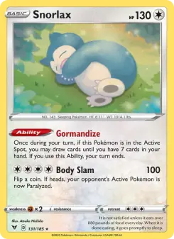 Snorlax (Vivid Voltage 131/185)