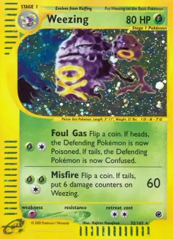 Weezing (Expedition Base Set 32/165)