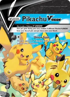 Pikachu V-UNION (SWSH Black Star Promos SWSH139)