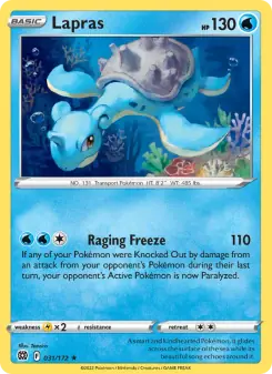 Lapras (Brilliant Stars 031/172)