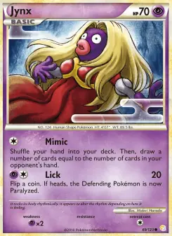 Jynx (HeartGold SoulSilver 69/123)