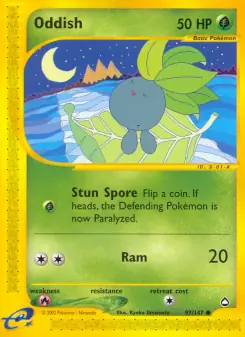 Oddish (Aquapolis 97/147)