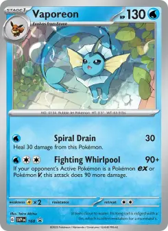 Vaporeon (SVP Black Star Promos 168/225)