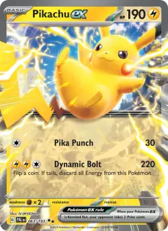 Pikachu ex (Paldea Evolved 063/193)