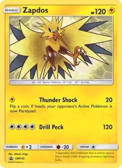 Zapdos (SM Black Star Promos SM145)