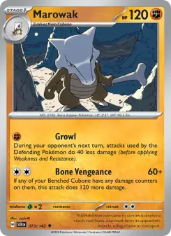 Marowak (Stellar Crown 073/142)