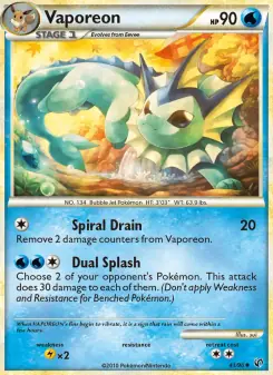 Vaporeon (Undaunted 41/90)