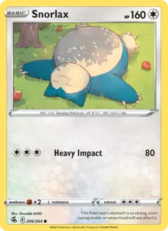 Snorlax (Fusion Strike 206/264)