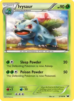 Ivysaur (Dark Explorers 2/108)