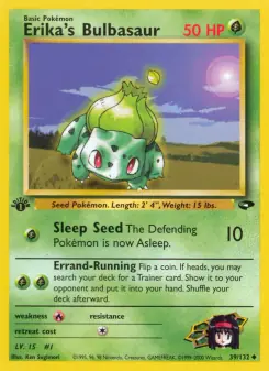 Erika's Bulbasaur (Gym Challenge 39/132)