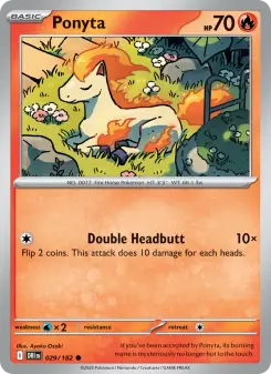 Ponyta (Destined Rivals 029/182)