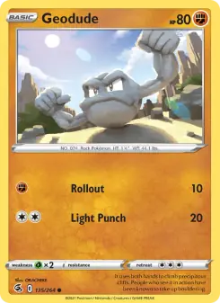 Geodude (Fusion Strike 135/264)