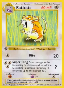 Raticate (Base Set 40/102)