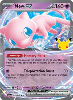 Mew ex (30th Celebration 066/128)