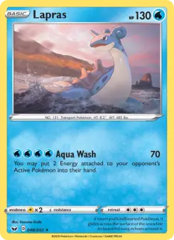 Lapras (Sword & Shield 48/202)