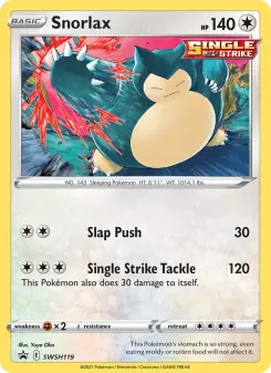 Snorlax (SWSH Black Star Promos SWSH119)