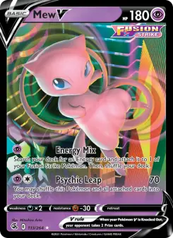 Mew V (Fusion Strike 113/264)